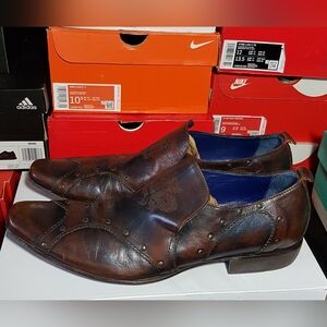 MARK NASON DRAGOON CASUAL SHOE MADE IN ITALY MEN'S US SIZE 9 GREAT COND